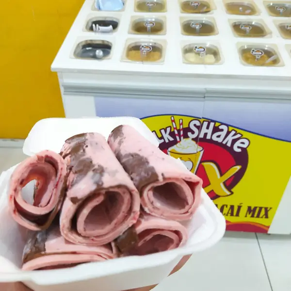 Escolha seu Sorvete na Chapa